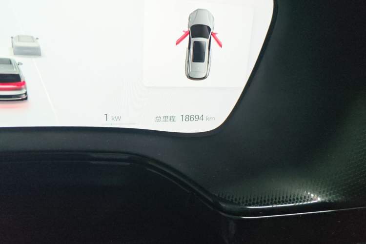 Used BYD Tang New Energy 2025 DM-i 115KM Prestige Model Odometer Close Up