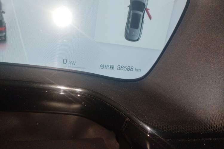 Used BYD Tang New Energy 2025 DM-i 115KM Prestige Model Odometer Close Up