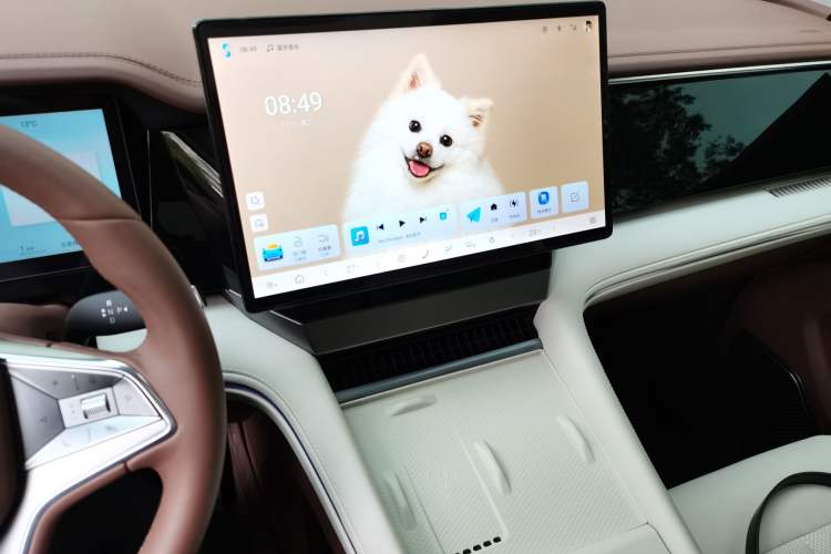 Used BYD Xia 2025 DM-i 1.5T 180km Beyond Edition Audio And AC Panel