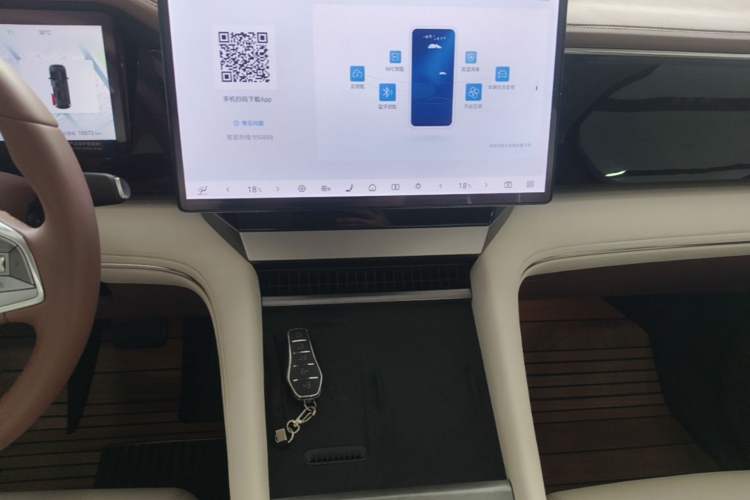 Used BYD Xia 2025 DM-i 1.5T 180km Beyond Edition Audio And AC Panel