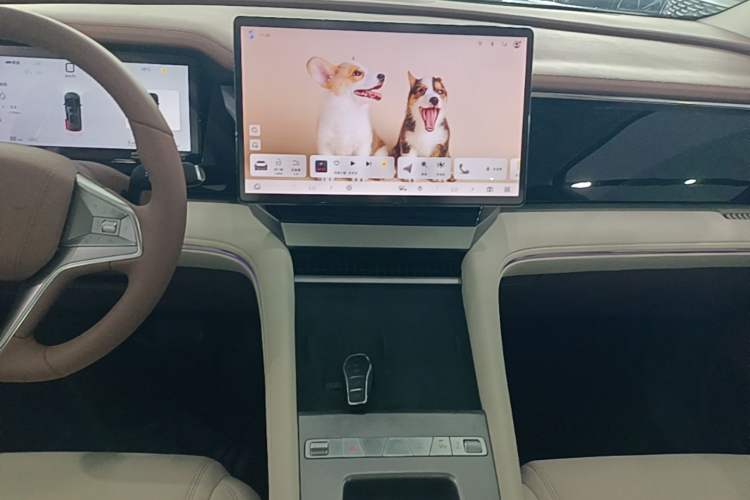 Used BYD Xia 2025 DM-i 1.5T 180km Beyond Edition Audio And AC Panel