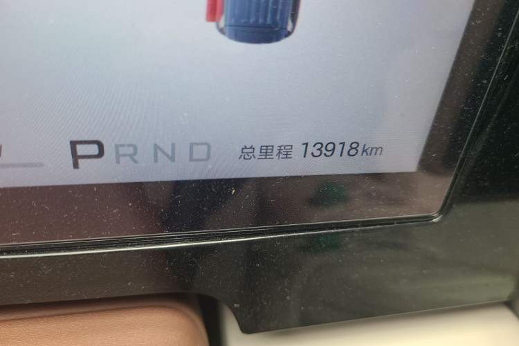 Used BYD Xia 2025 DM-i 1.5T 180km Beyond Edition Odometer Close Up