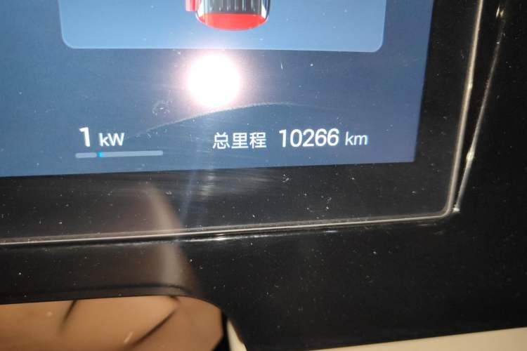 Used BYD Xia 2025 DM-i 1.5T 100km Supreme Edition Odometer Close Up