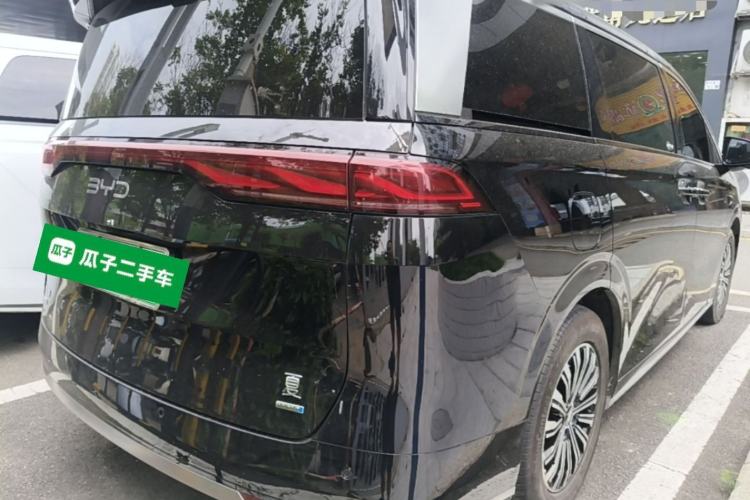 Used BYD Xia 2025 DM-i 1.5T 180km Excellence Model Rear Right 45 Deg