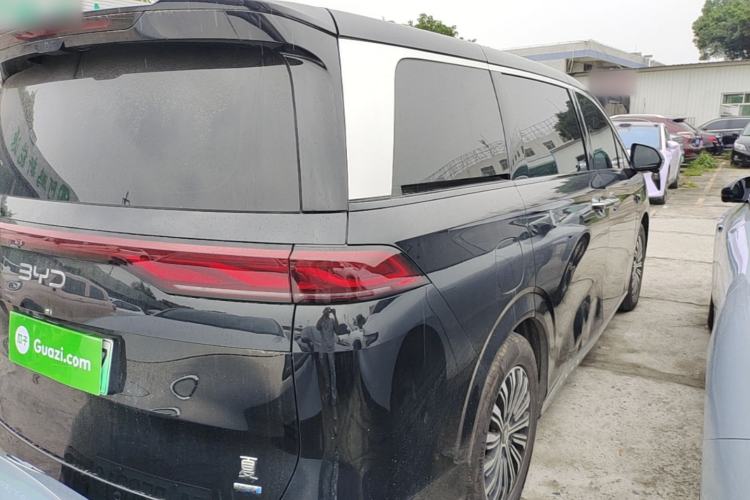 Used BYD Xia 2025 DM-i 1.5T 180km Beyond Edition Rear Right 45 Deg