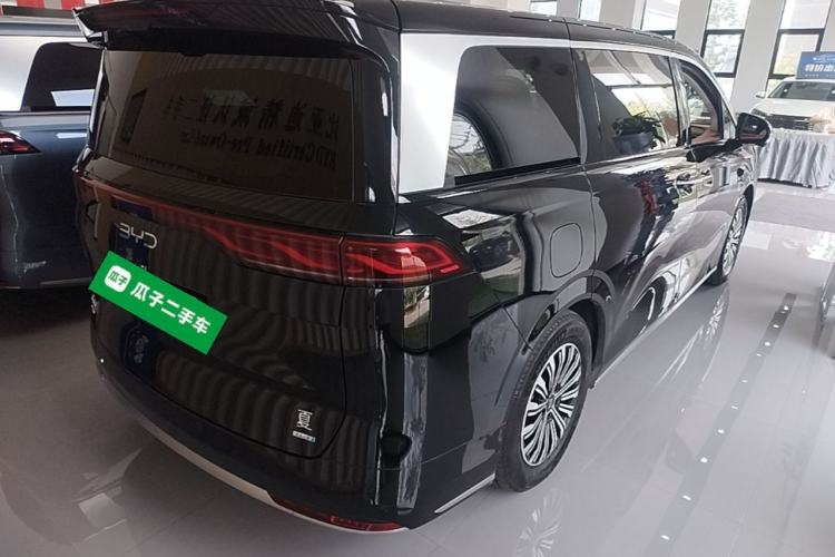 Used BYD Xia 2025 DM-i 1.5T 180km Excellence Model Rear Right 45 Deg