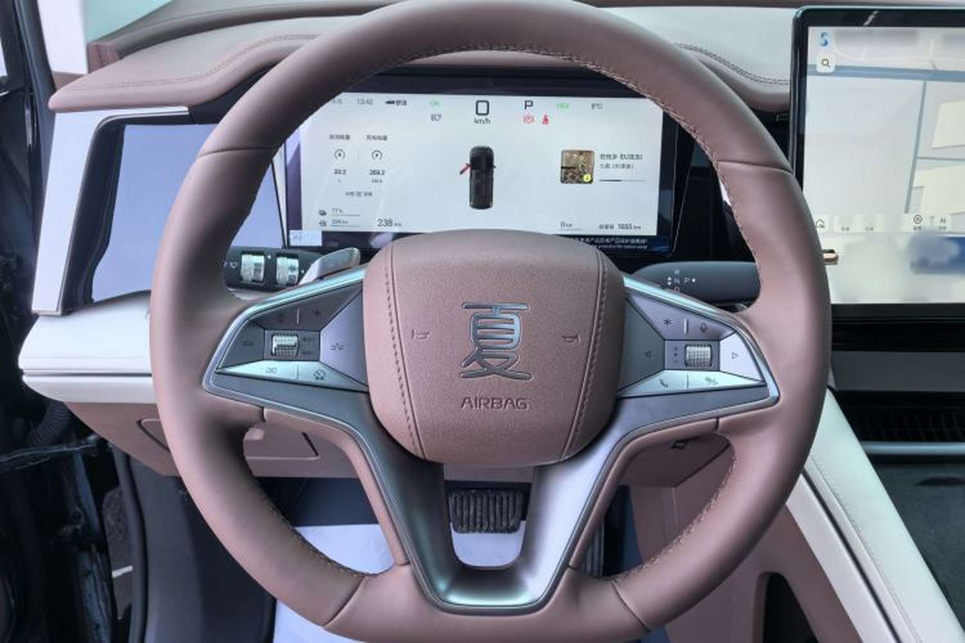 Used BYD Xia 2025 DM-i 1.5T 180km Beyond Edition Steering Wheel