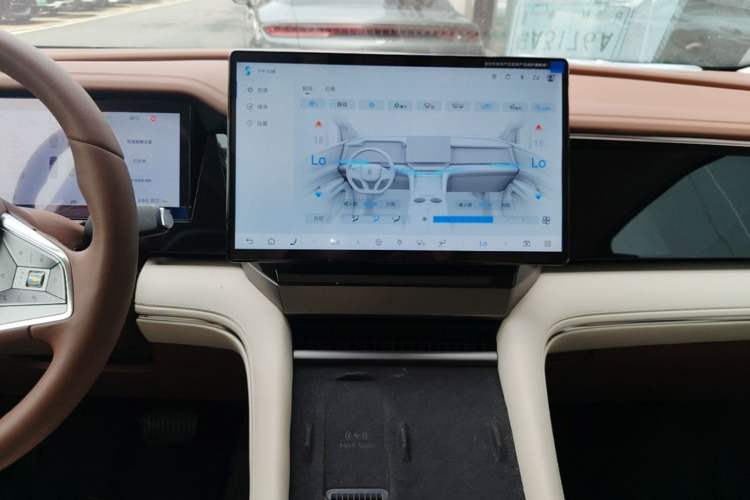 Used BYD Xia 2025 DM-i 1.5T 180km Beyond Edition Audio And AC Panel