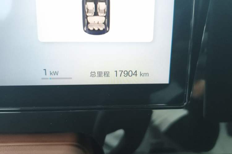 Used BYD Xia 2025 DM-i 1.5T 180km Excellence Model Odometer Close Up
