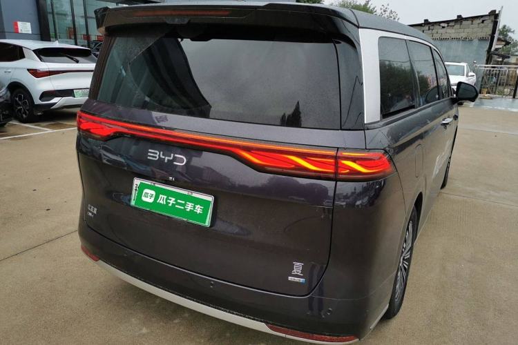 Used BYD Xia 2025 DM-i 1.5T 180km Excellence Model Rear Right 45 Deg