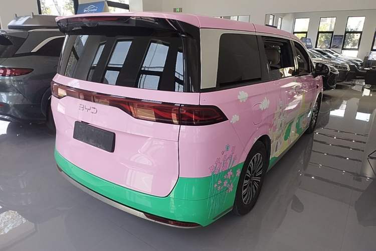 Used BYD Xia 2025 DM-i 1.5T 180km Excellence Model Rear Right 45 Deg