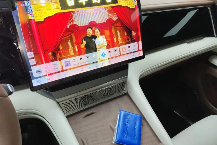 Used BYD Xia 2025 DM-i 1.5T 180km Beyond Edition Audio And AC Panel