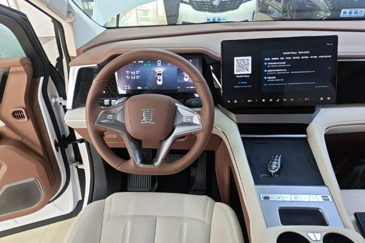 Used BYD Xia 2025 DM-i 1.5T 180km Beyond Edition Audio And AC Panel