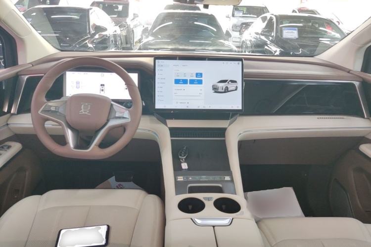 Used BYD Xia 2025 DM-i 1.5T 100km Leading Model Center Console