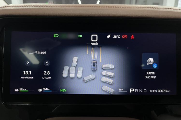 Used BYD Xia 2025 DM-i 1.5T 180km Excellence Model Interior 3