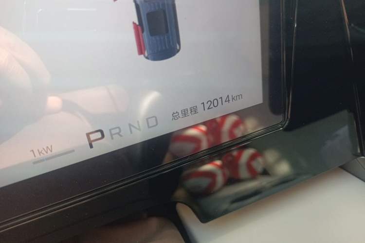 Used BYD Xia 2025 DM-i 1.5T 180km Beyond Edition Odometer Close Up