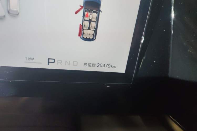 Used BYD Xia 2025 DM-i 1.5T 100km Supreme Edition Odometer Close Up