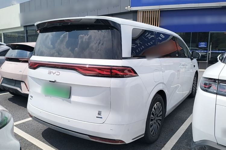 Used BYD Xia 2025 DM-i 1.5T 180km Excellence Model Rear Right 45 Deg