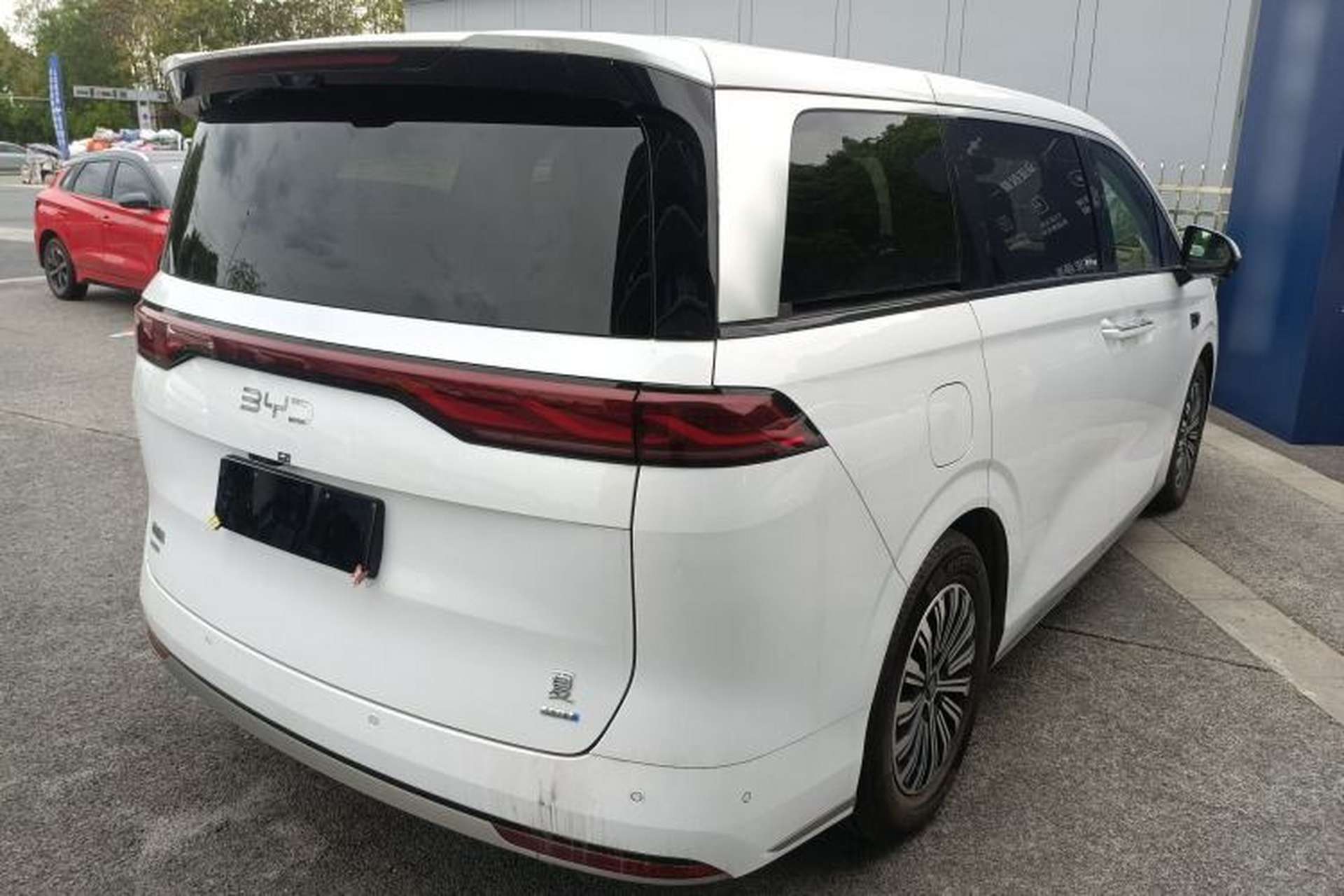 Used BYD Xia 2025 DM-i 1.5T 180km Excellence Model Rear Right 45 Deg