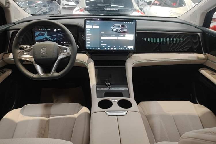 Used BYD Xia 2026 DM-i 1.5T 218KM Excellence Edition Audio And AC Panel