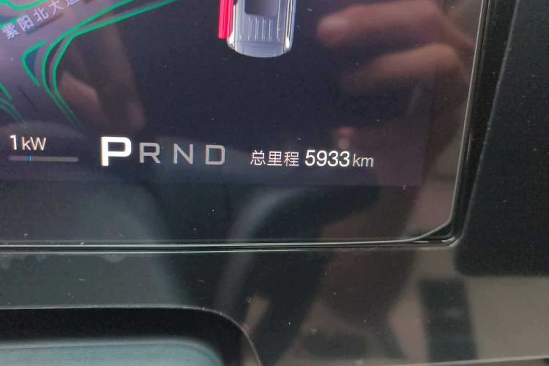 Used BYD Xia 2026 DM-i 1.5T 218KM Transcendence Edition Odometer Close Up