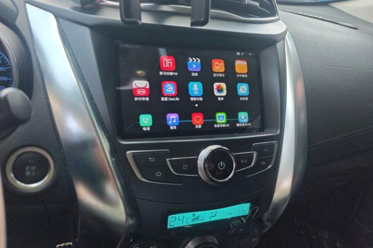 Used BYD Yuan 2016 1.5L Manual Luxury Model Audio And AC Panel