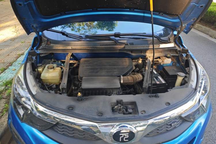Used BYD Yuan 2016 1.5L Manual Luxury Version Engine Bay