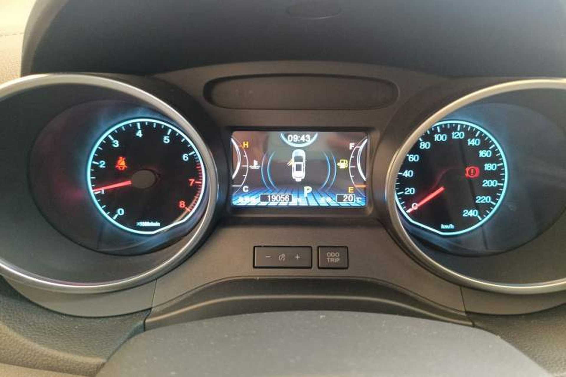 Used BYD Yuan 2016 1.5TID Automatic Prestige Model Instrument Cluster