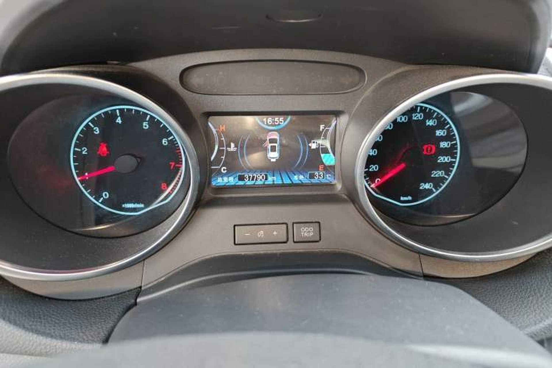 Used BYD Yuan 2016 1.5L Manual Comfort Model Odometer Close Up