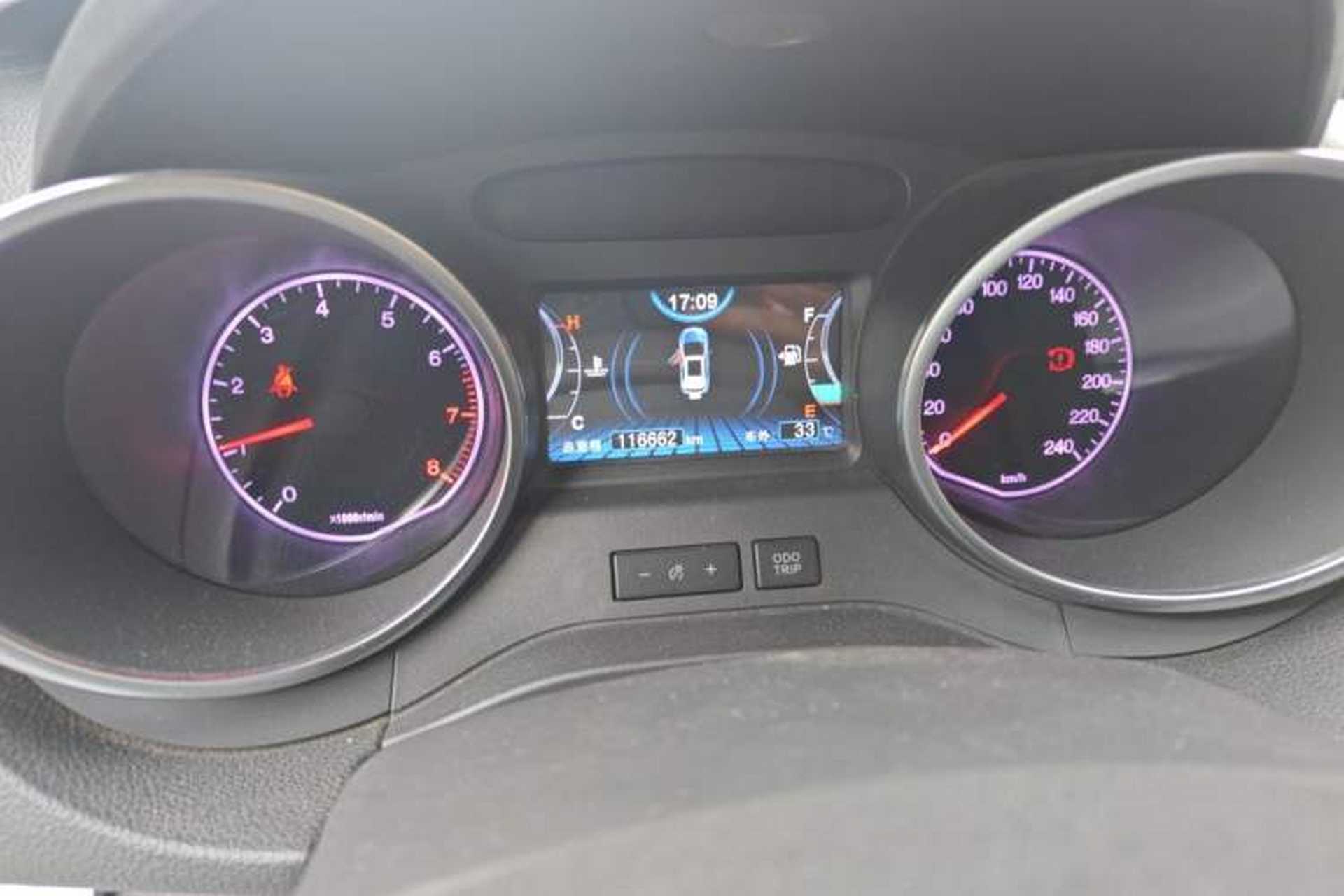 Used BYD Yuan 2016 1.5L Manual Comfort Model Odometer Close Up