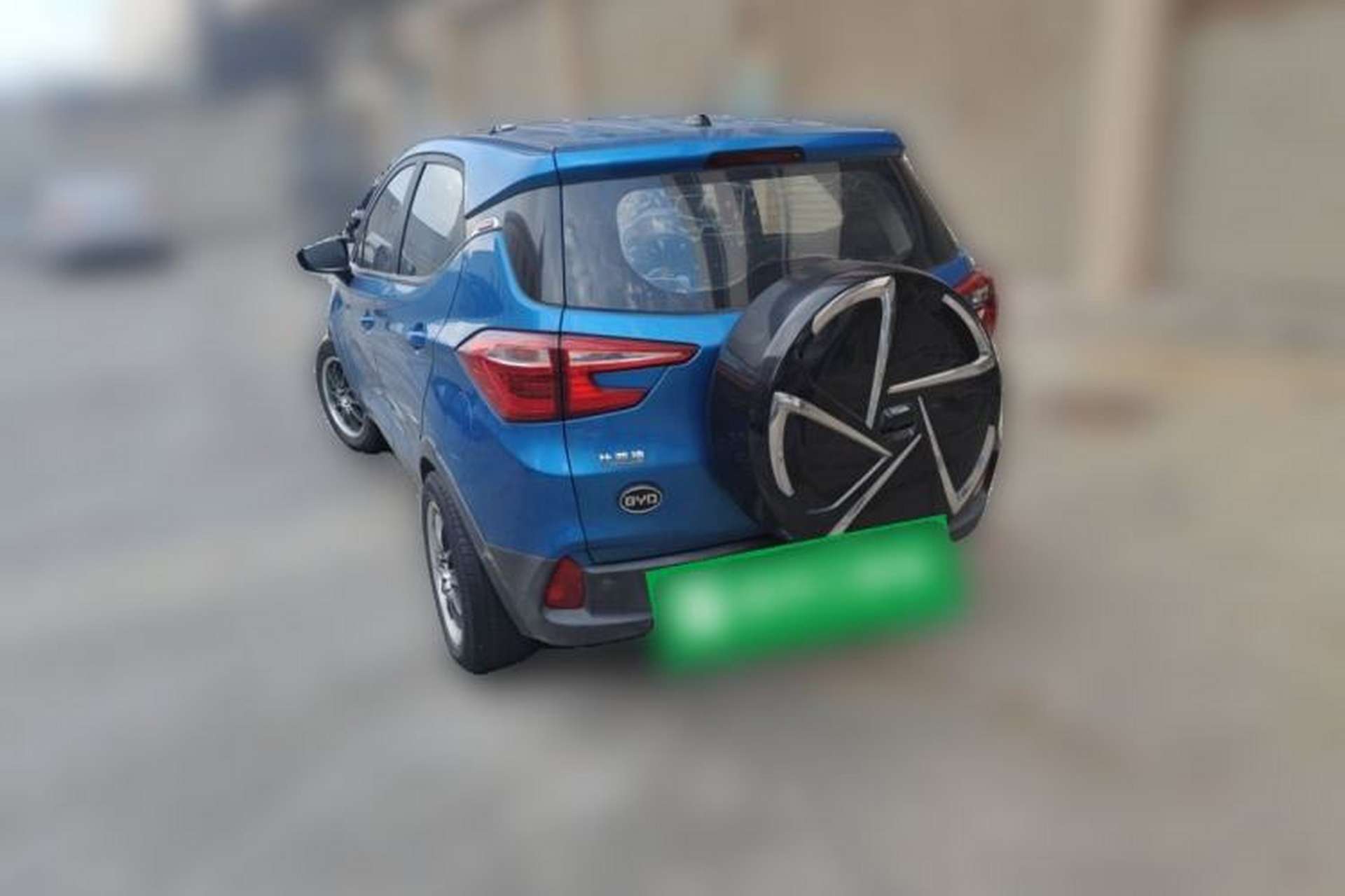 Used BYD Yuan 2016 1.5L Manual Comfort Model Rear Left 45 Deg