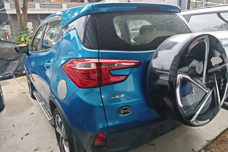Used BYD Yuan 2016 1.5L Automatic Luxury Version Rear Left 45 Deg