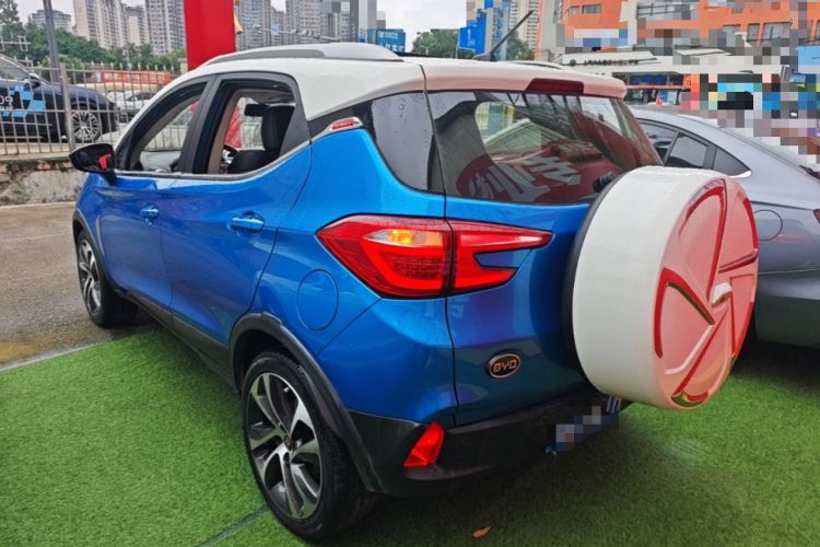 Used BYD Yuan 2016 1.5TID Automatic Flagship Model Rear Left 45 Deg
