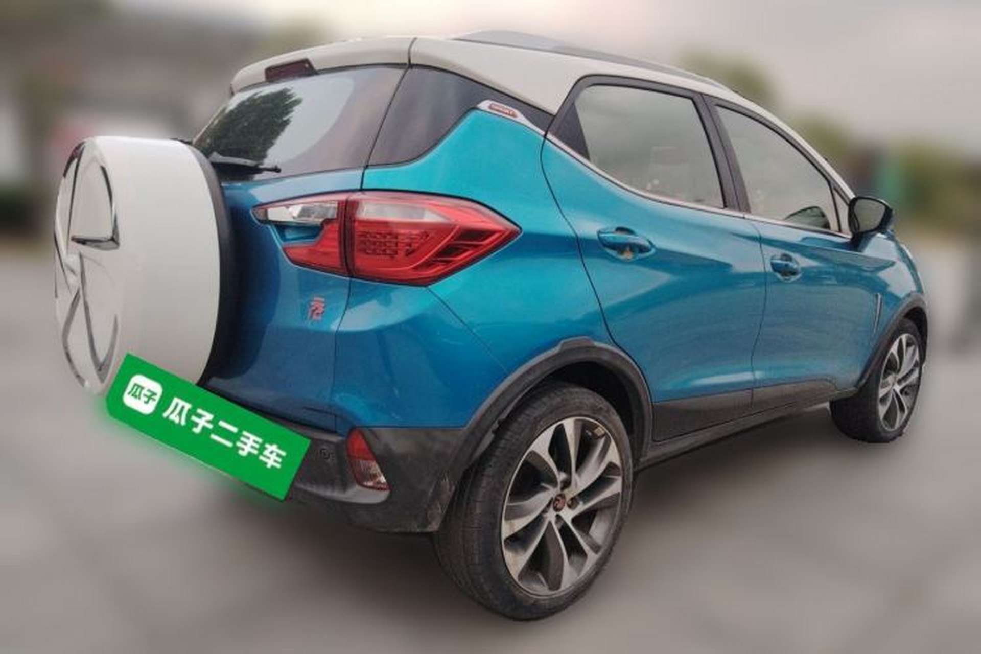 Used BYD Yuan 2016 1.5TID Automatic Prestige Model Rear Right 45 Deg