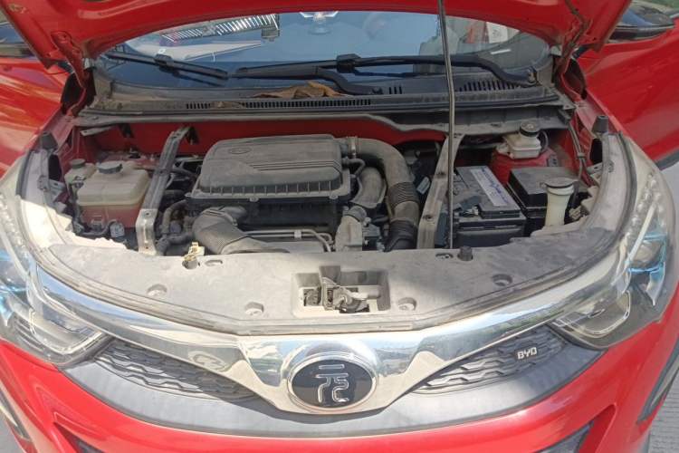 Used BYD Yuan 2016 1.5TID Automatic Prestige Model Engine Bay