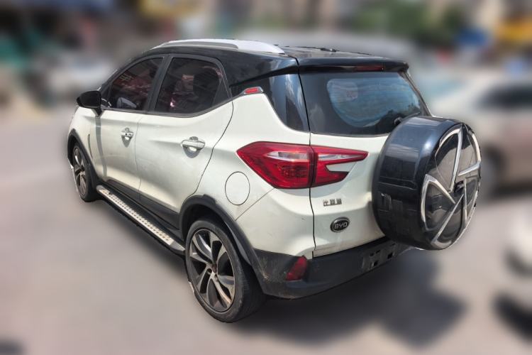 Used BYD Yuan 2016 1.5TID Automatic Prestige Model Rear Left 45 Deg