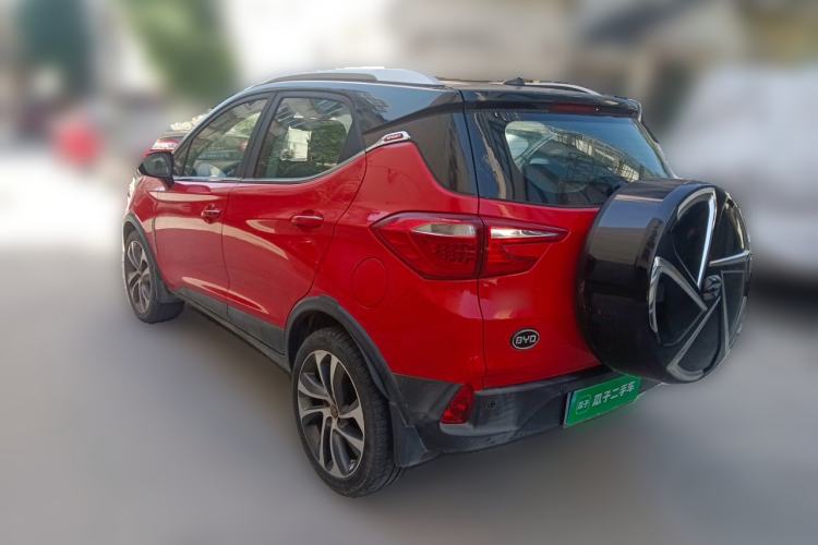 Used BYD Yuan 2016 1.5TID Automatic Prestige Model Rear Left 45 Deg