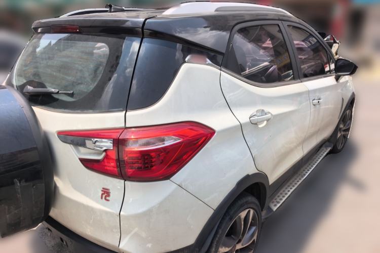 Used BYD Yuan 2016 1.5TID Automatic Prestige Model Rear Right 45 Deg