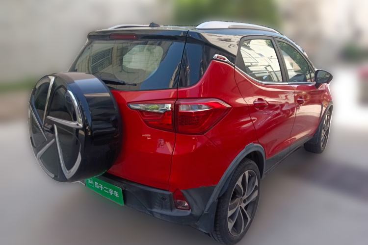 Used BYD Yuan 2016 1.5TID Automatic Prestige Model Rear Right 45 Deg