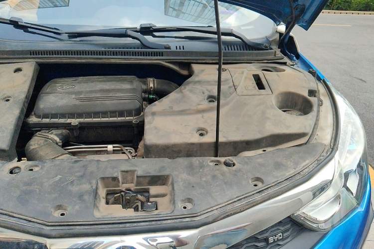 Used BYD Yuan 2016 1.5TID Automatic Prestige Model Engine Bay Left