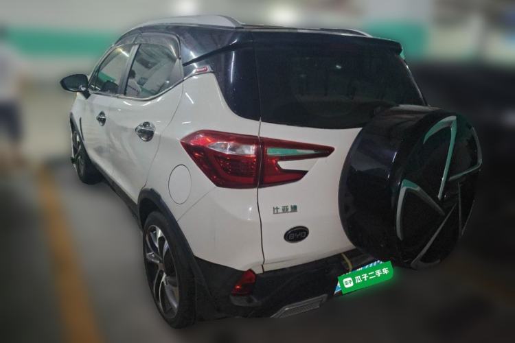 Used BYD Yuan 2016 1.5TID Automatic Prestige Model Rear Left 45 Deg