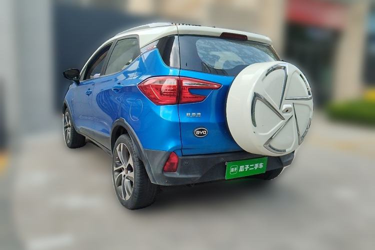 Used BYD Yuan 2016 1.5TID Automatic Prestige Model Rear Left 45 Deg