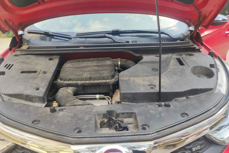 Used BYD Yuan 2016 1.5TID Automatic Prestige Model Engine Bay