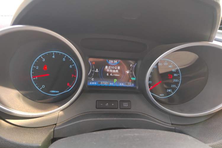 Used BYD Yuan 2016 1.5L Automatic Luxury Version Instrument Cluster