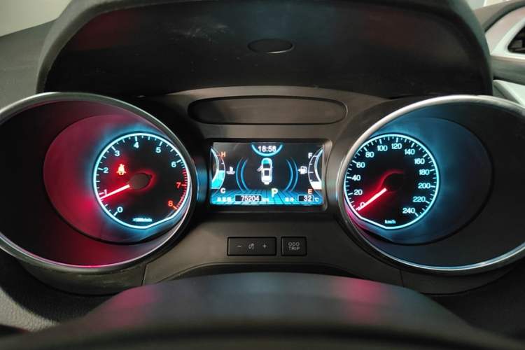 Used BYD Yuan 2016 1.5L Automatic Luxury Version Instrument Cluster