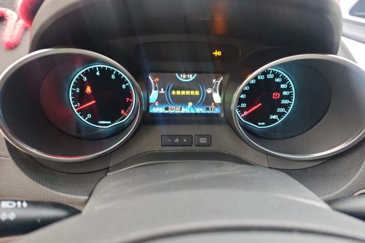 Used BYD Yuan 2016 1.5L Automatic Luxury Version Odometer Close Up