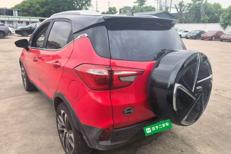 Used BYD Yuan 2016 1.5TID Automatic Flagship Model Rear Left 45 Deg