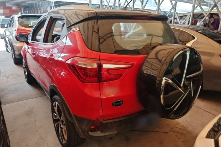 Used BYD Yuan 2016 1.5TID Automatic Prestige Model Rear Left 45 Deg