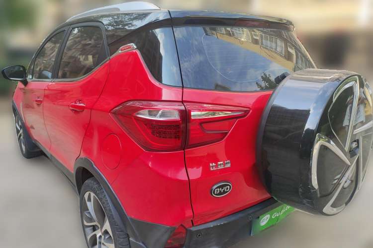 Used BYD Yuan 2016 1.5TID Automatic Prestige Model Rear Left 45 Deg