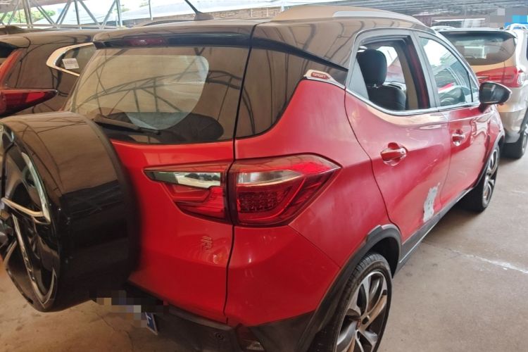Used BYD Yuan 2016 1.5TID Automatic Prestige Model Rear Right 45 Deg